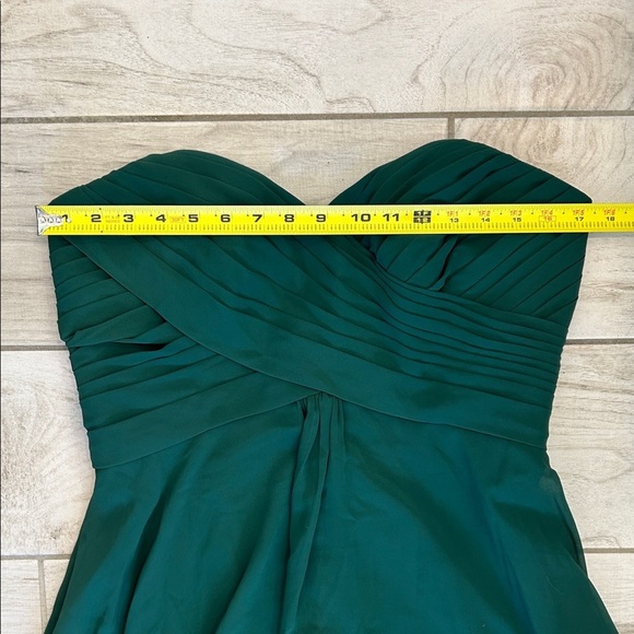 Allure Bridals Strapless Emerald Gown #1221 - Picture 9 of 9